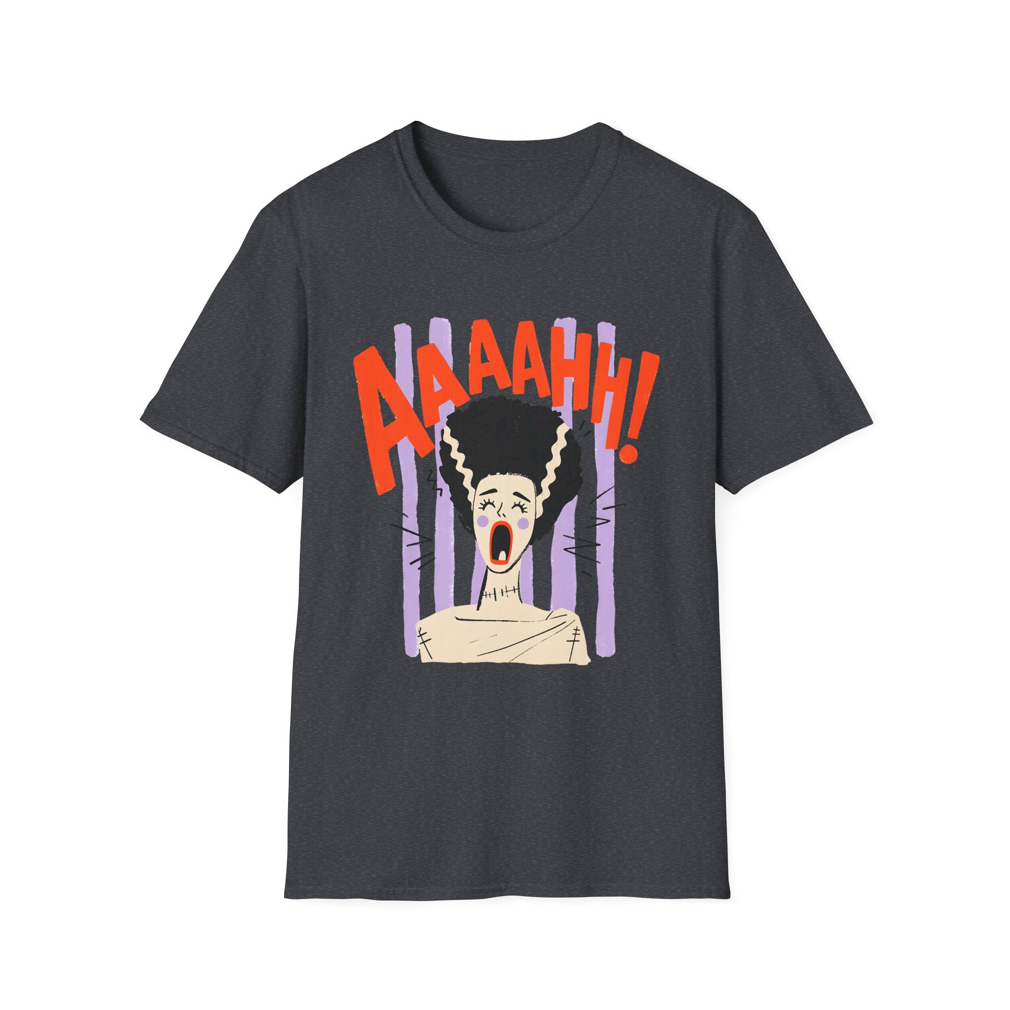 Striped Bride Screaming T-Shirt