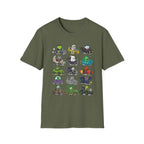 Busy Monster Town Doodle T-Shirt