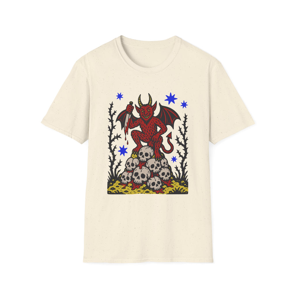 Linocut Devil T-Shirt