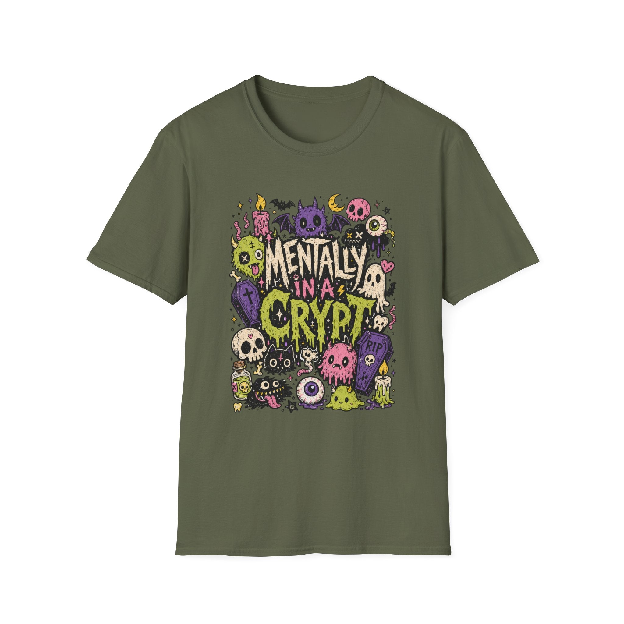 Mentally In A Crypt T-Shirt