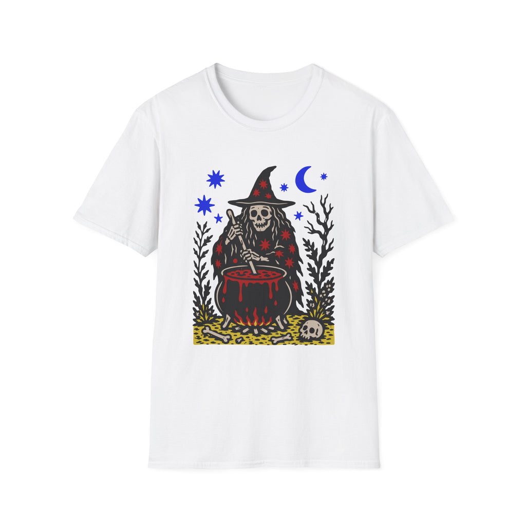 Linocut Witch T-Shirt