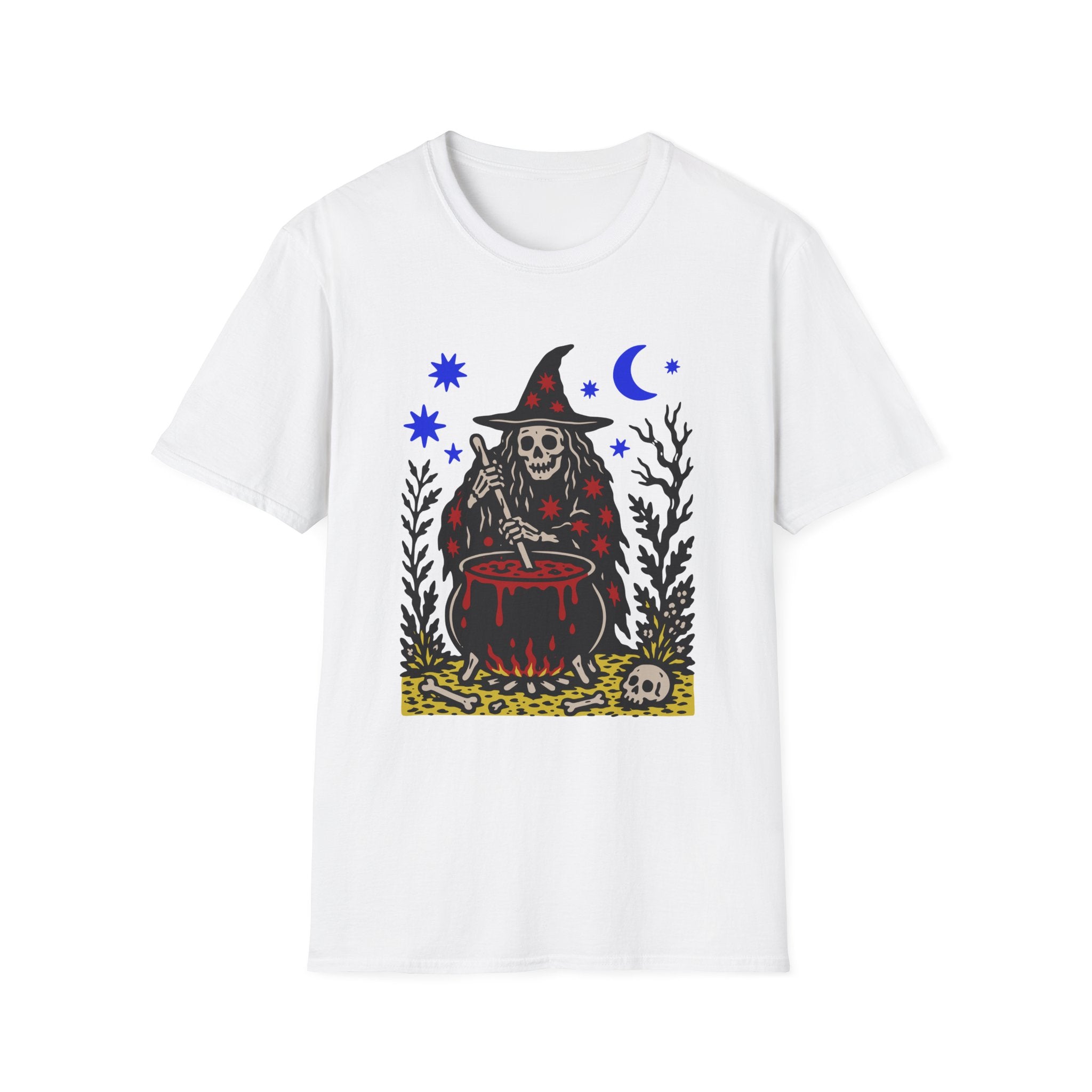 Linocut Witch T-Shirt