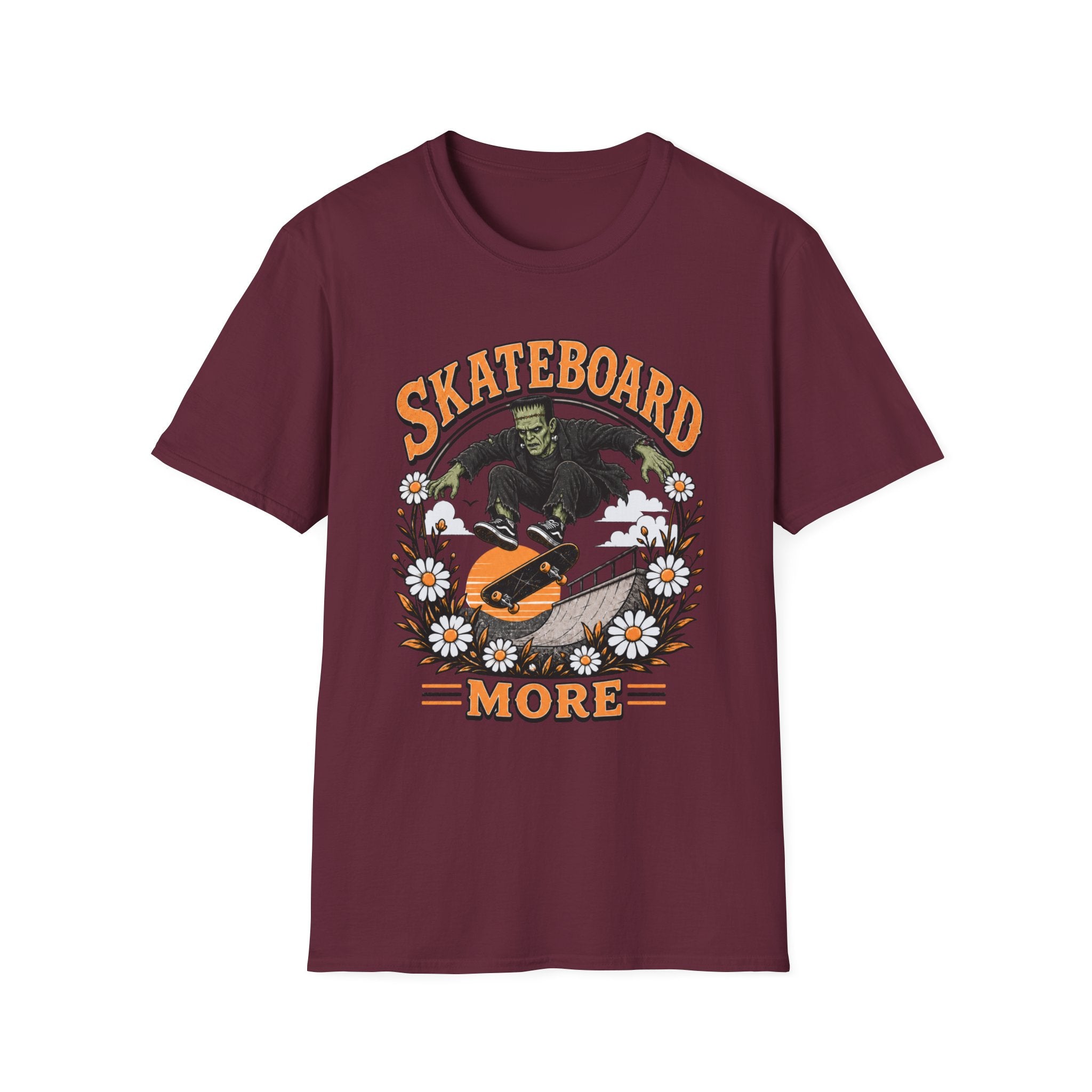 Skateboard More Frankenstein T-Shirt
