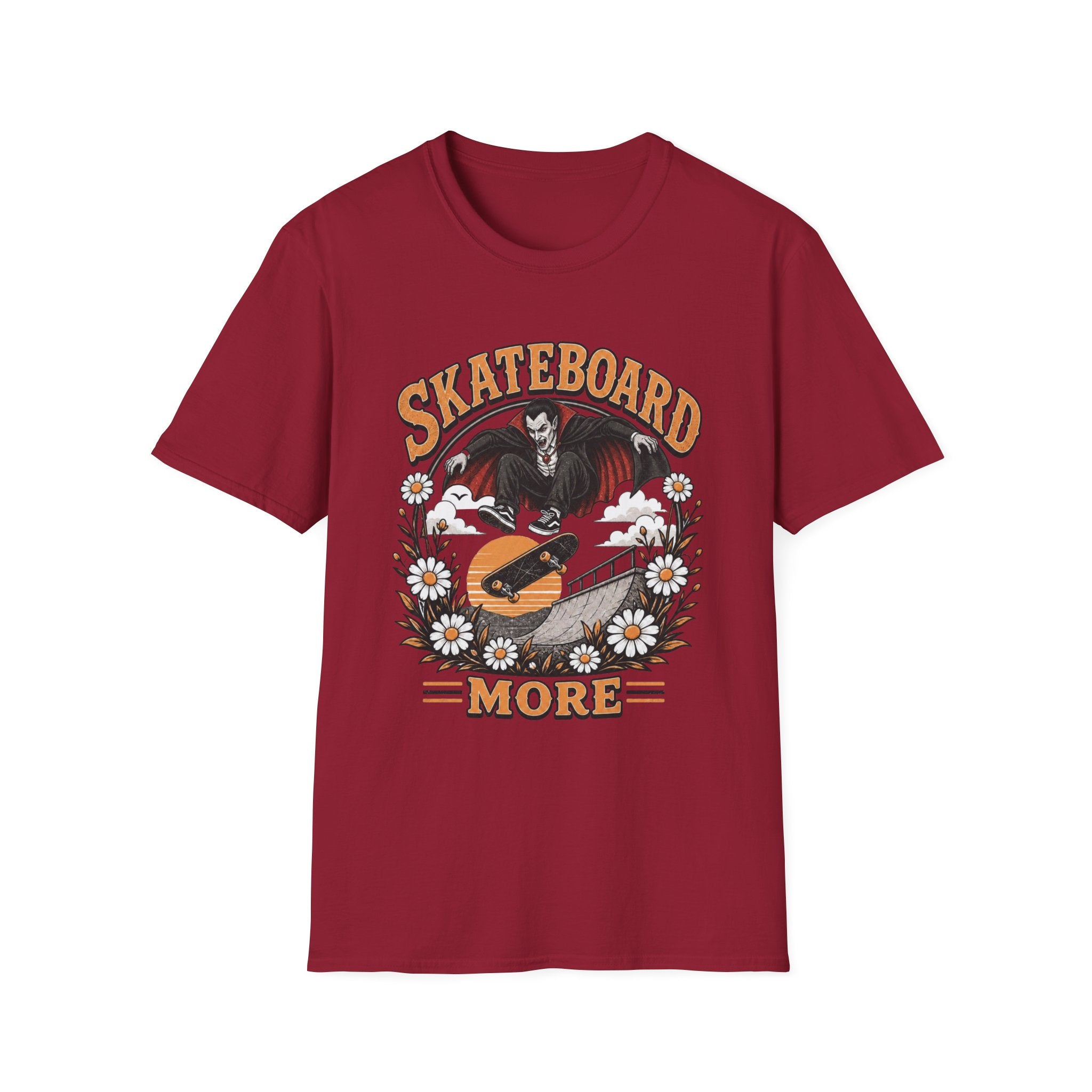 Skateboard More Dracula T-Shirt