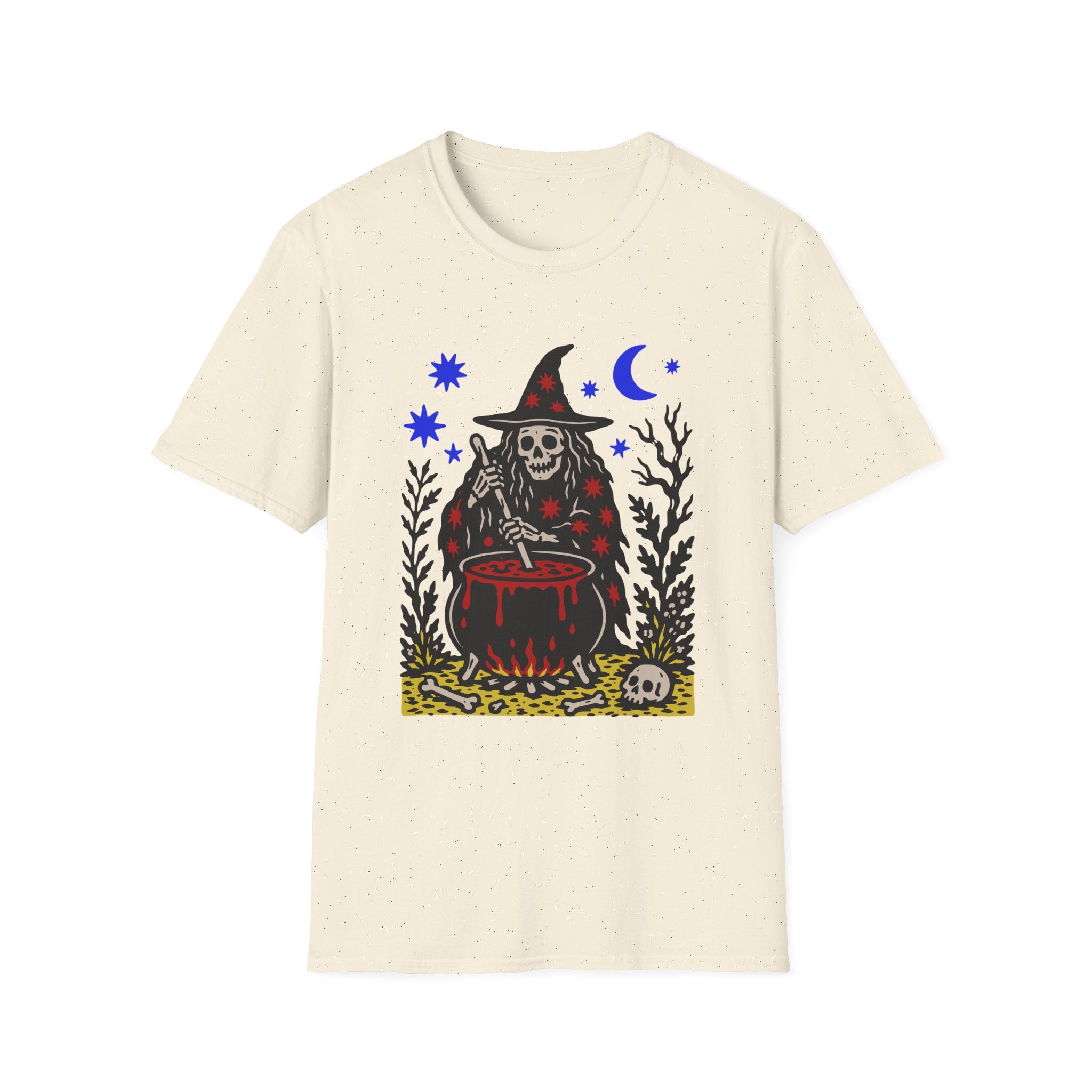 Linocut Witch T-Shirt
