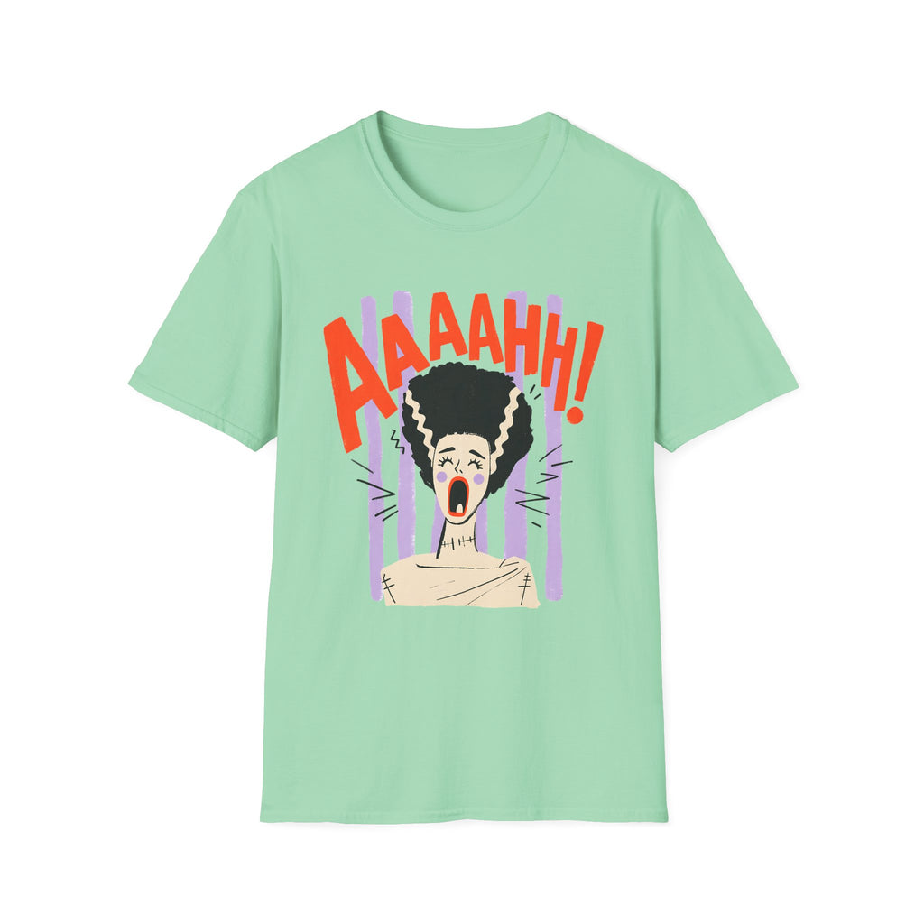 Striped Bride Screaming T-Shirt