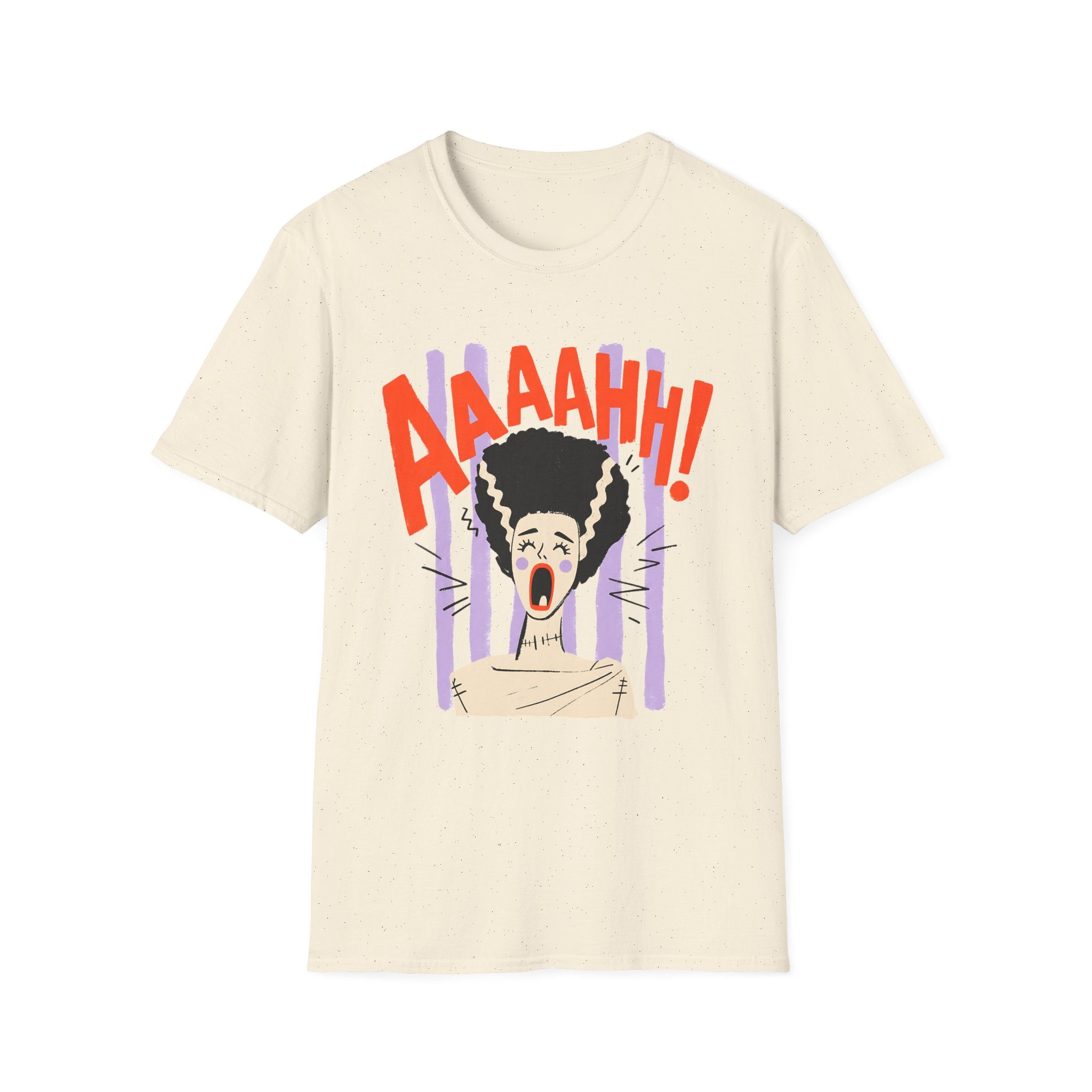 Striped Bride Screaming T-Shirt