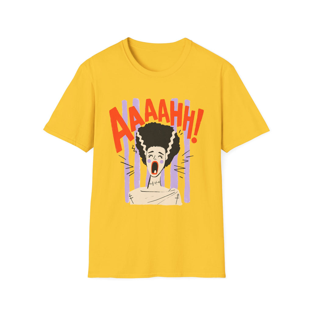 Striped Bride Screaming T-Shirt