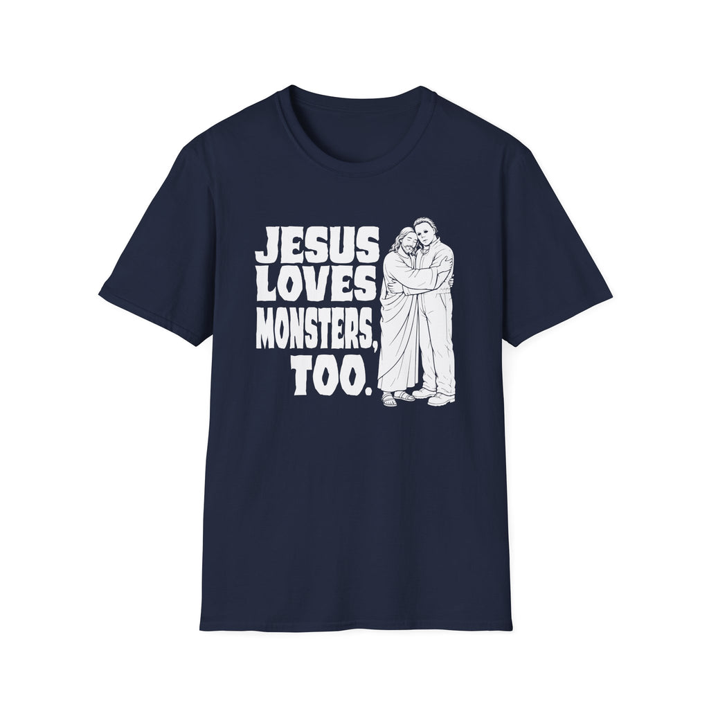 Jesus Loves Monsters 2 T-Shirt