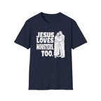 Jesus Loves Monsters 2 T-Shirt
