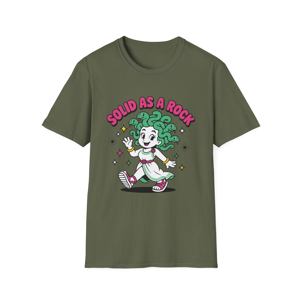 Cartoon Solid As A Rock T-Shirt
