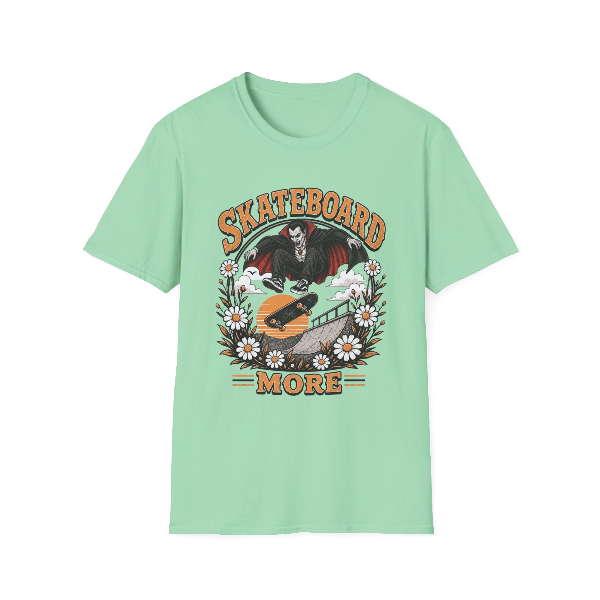 Skateboard More Dracula T-Shirt