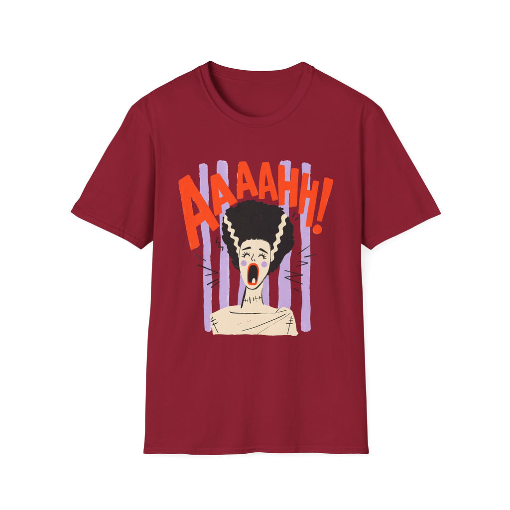 Striped Bride Screaming T-Shirt