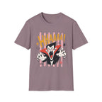 Striped Dracula Attack T-Shirt