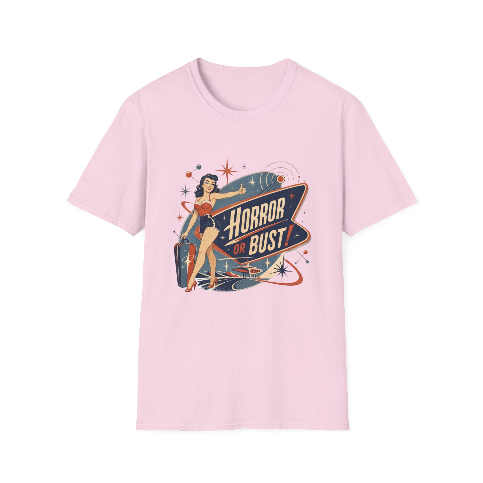 Horror Or Bust Hitchhiker T-Shirt