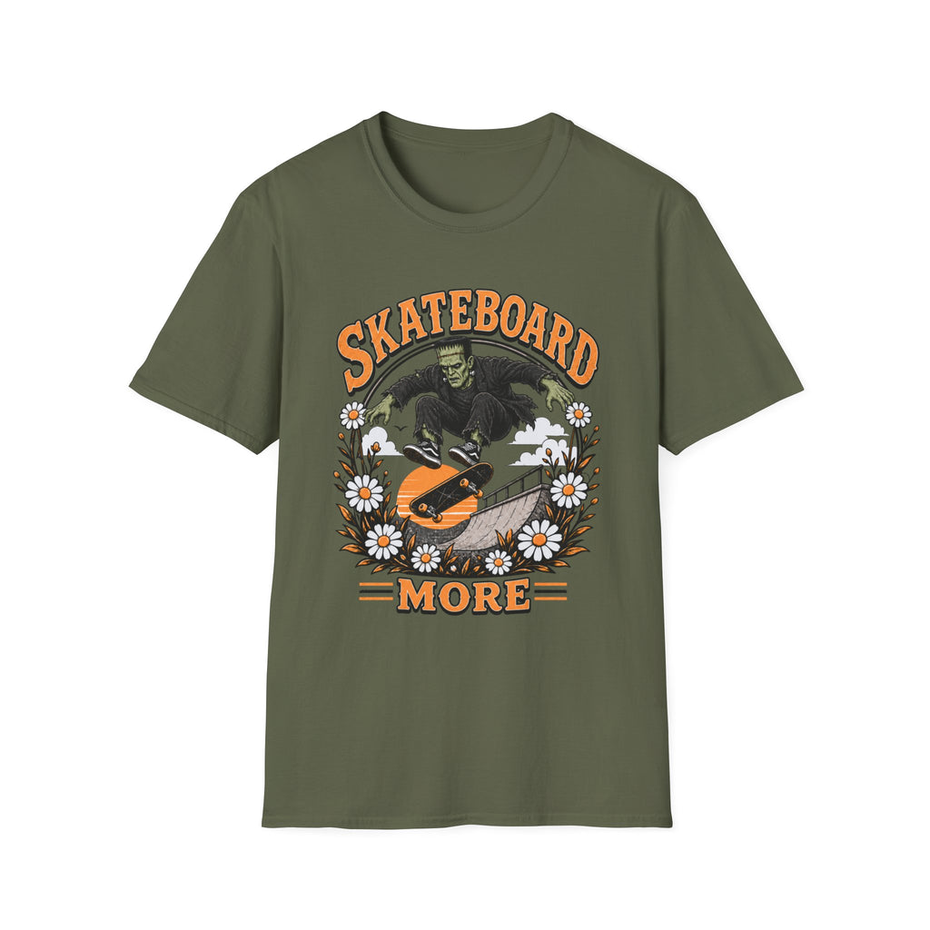 Skateboard More Frankenstein T-Shirt