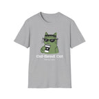 Caf-fiend Cat Frank T-Shirt