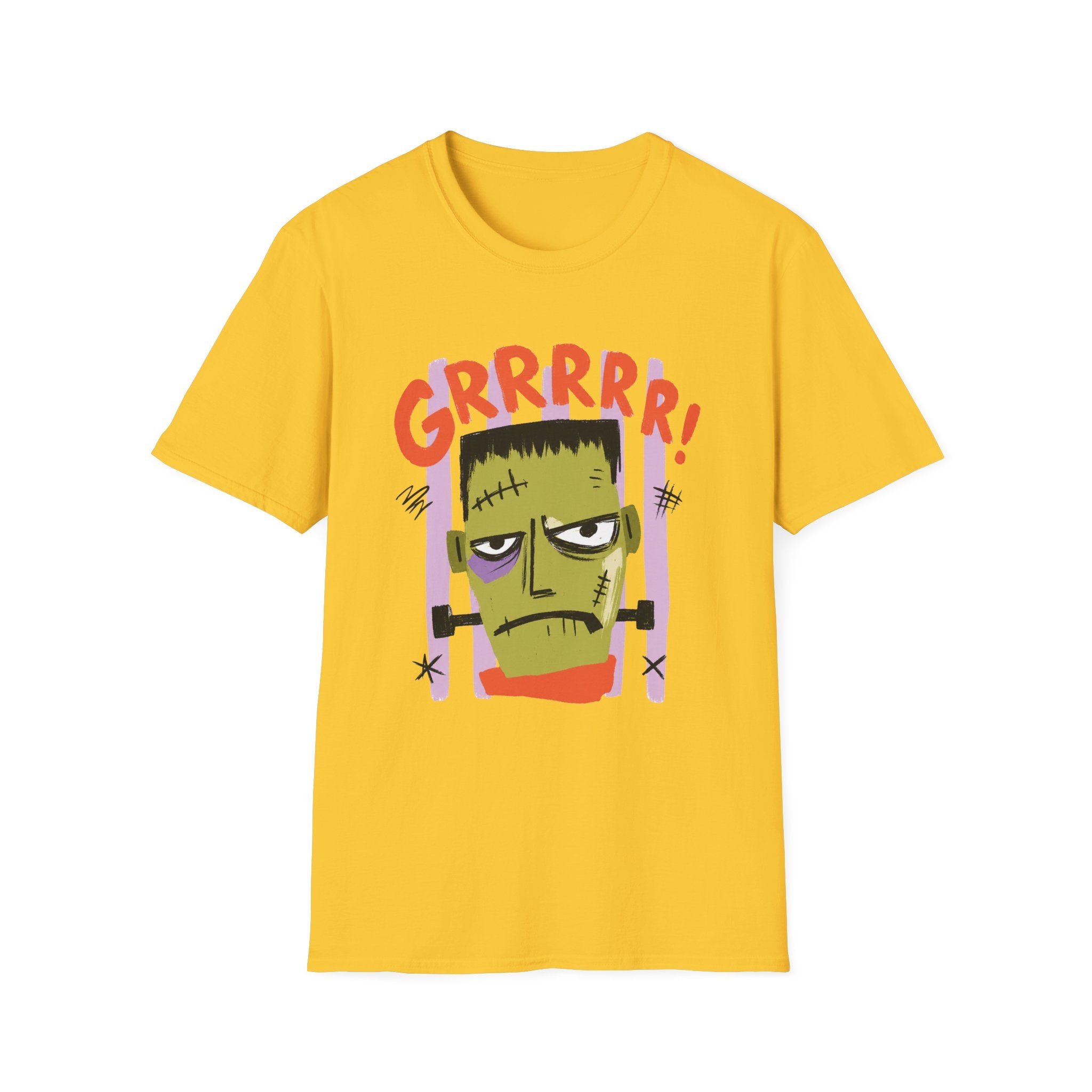 Striped Frank Staring T-Shirt