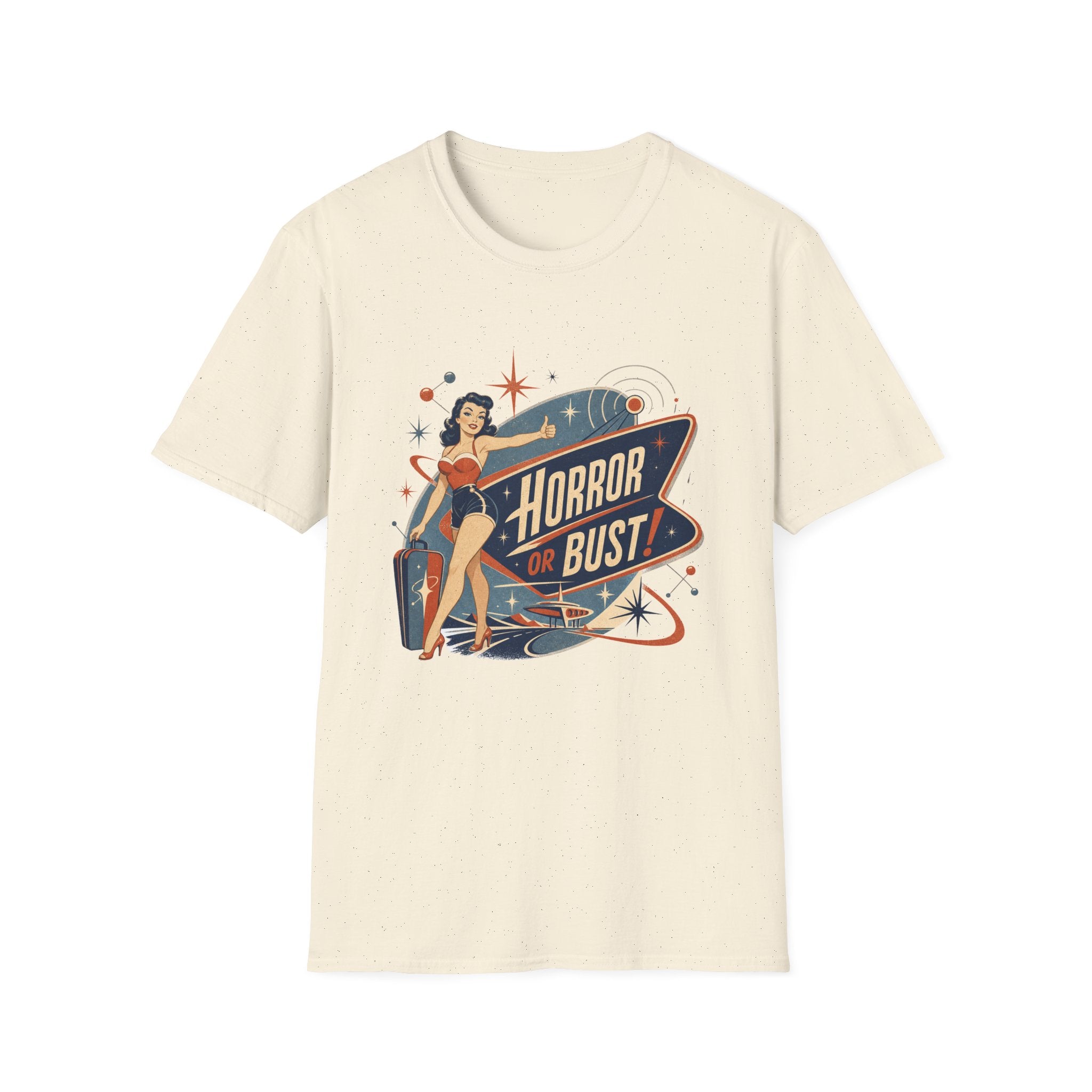Horror Or Bust Hitchhiker T-Shirt