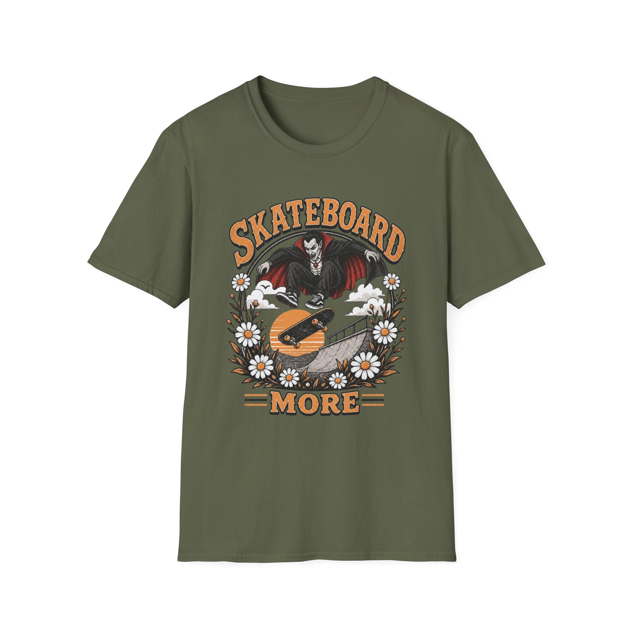 Skateboard More Dracula T-Shirt