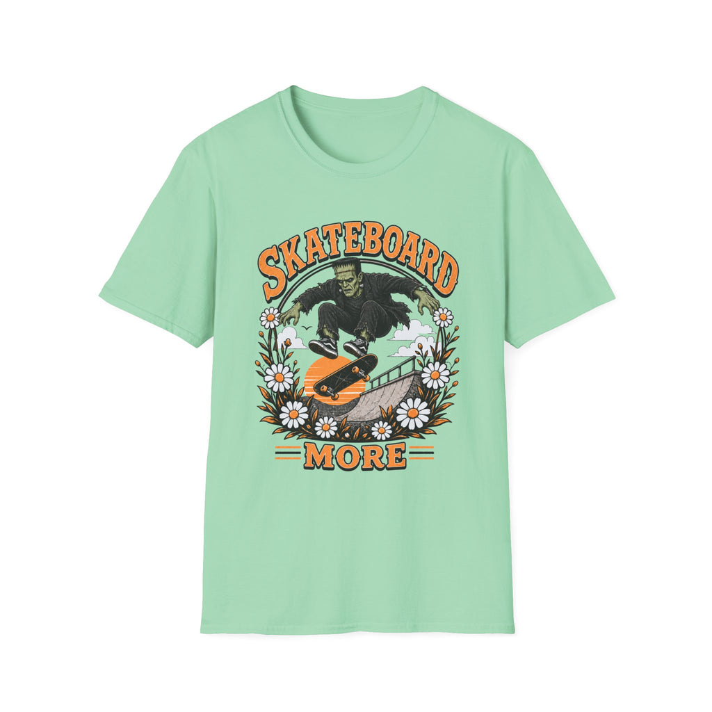 Skateboard More Frankenstein T-Shirt