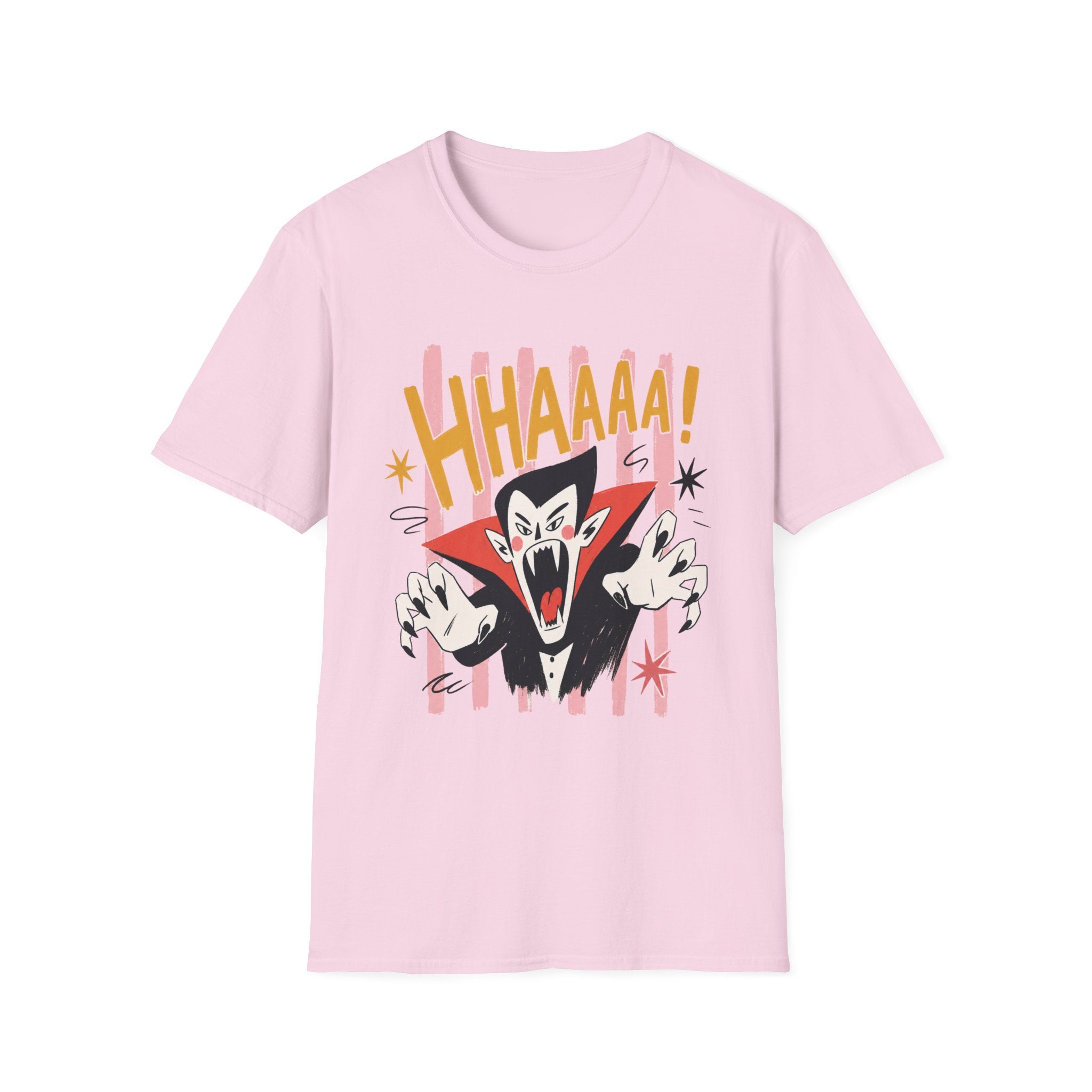 Striped Dracula Attack T-Shirt