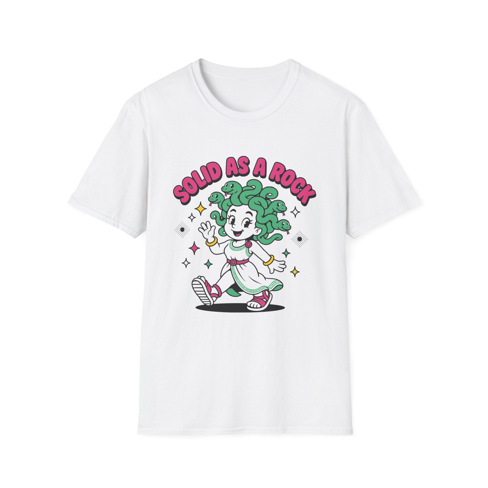 Cartoon Solid As A Rock T-Shirt