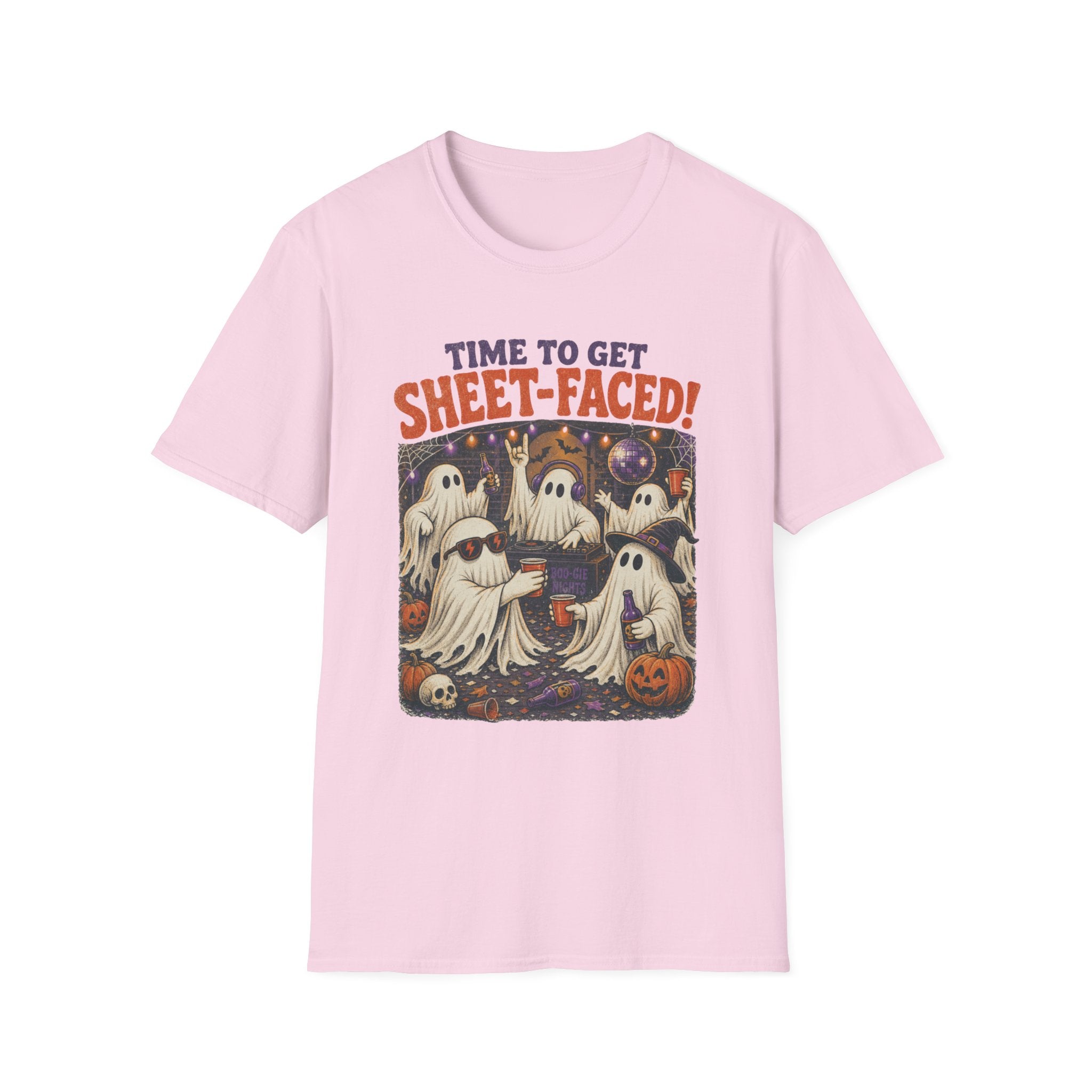 Time To Get Sheet-Faced T-Shirt