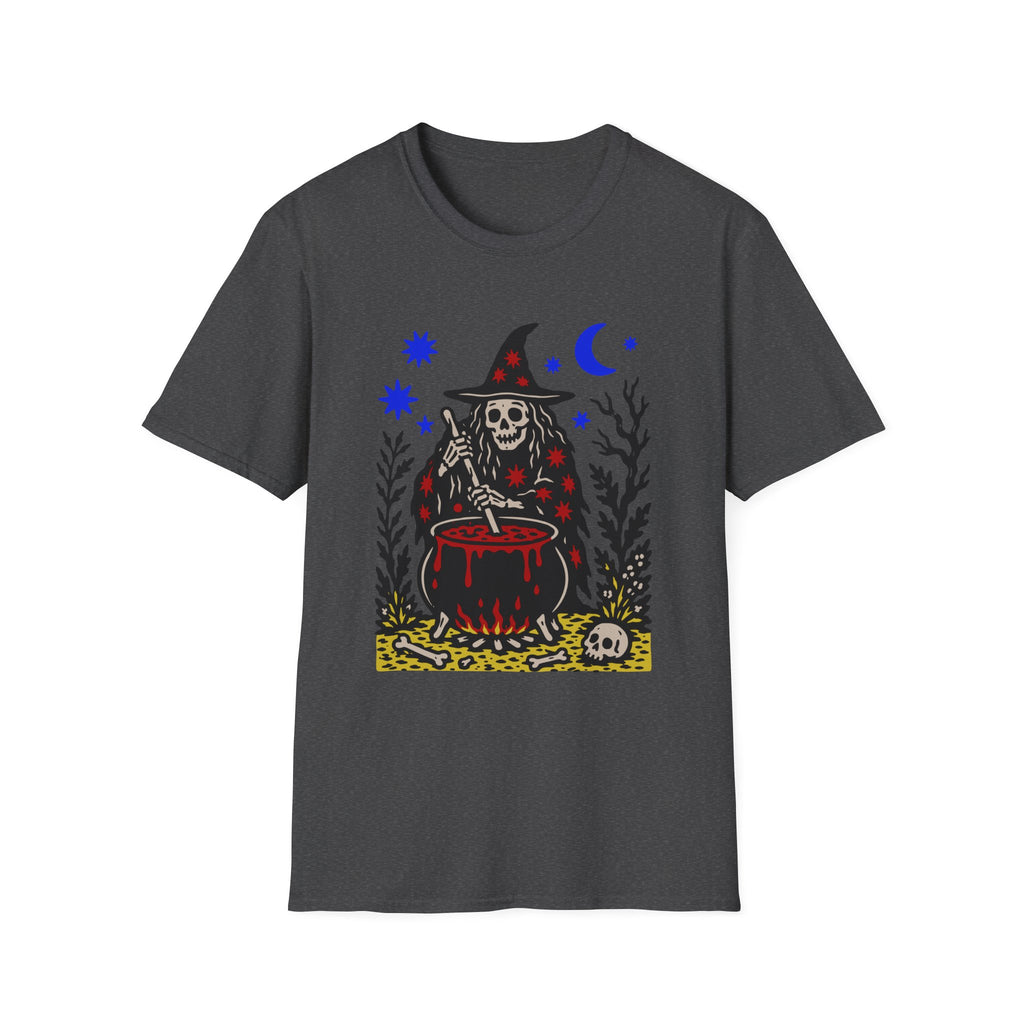 Linocut Witch T-Shirt