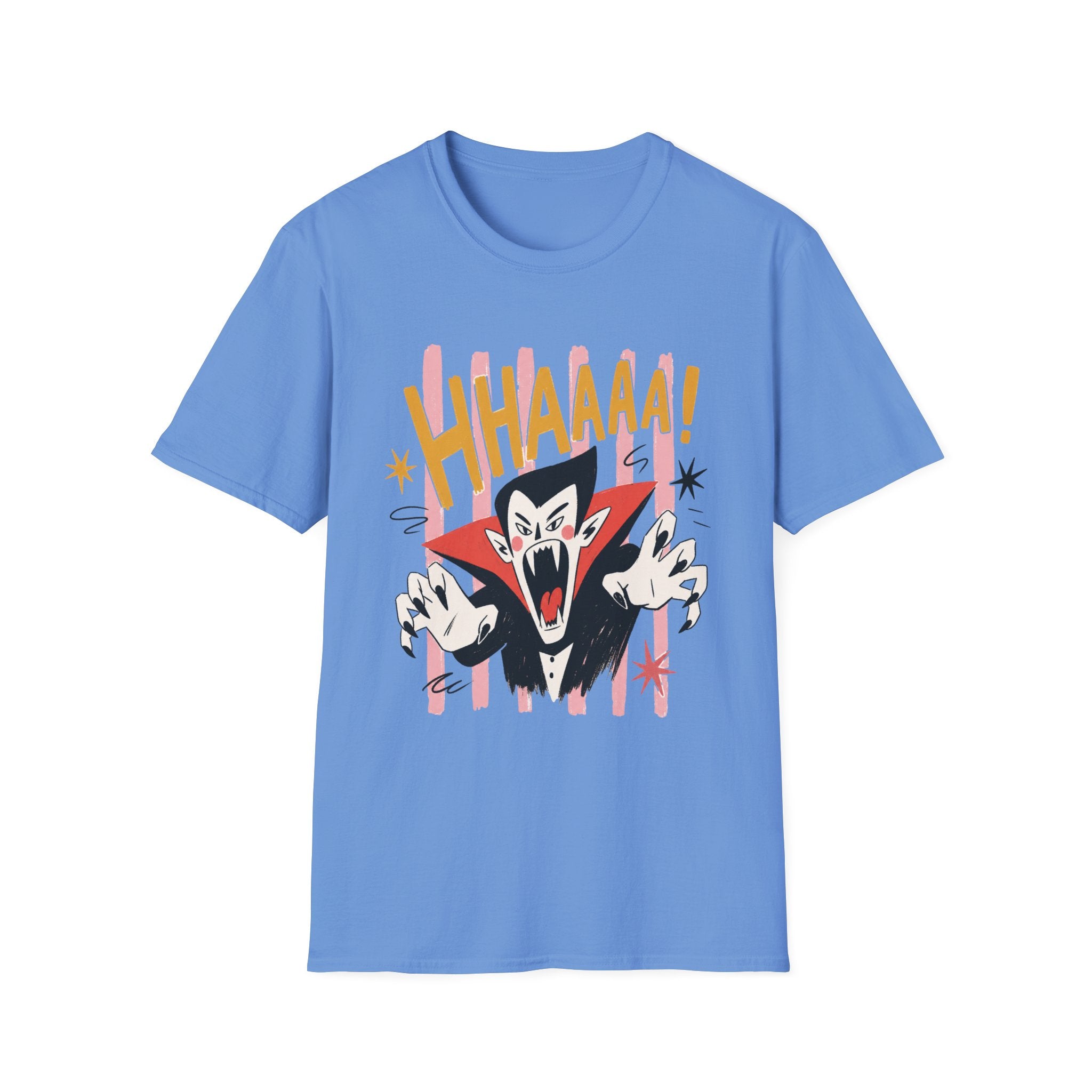 Striped Dracula Attack T-Shirt