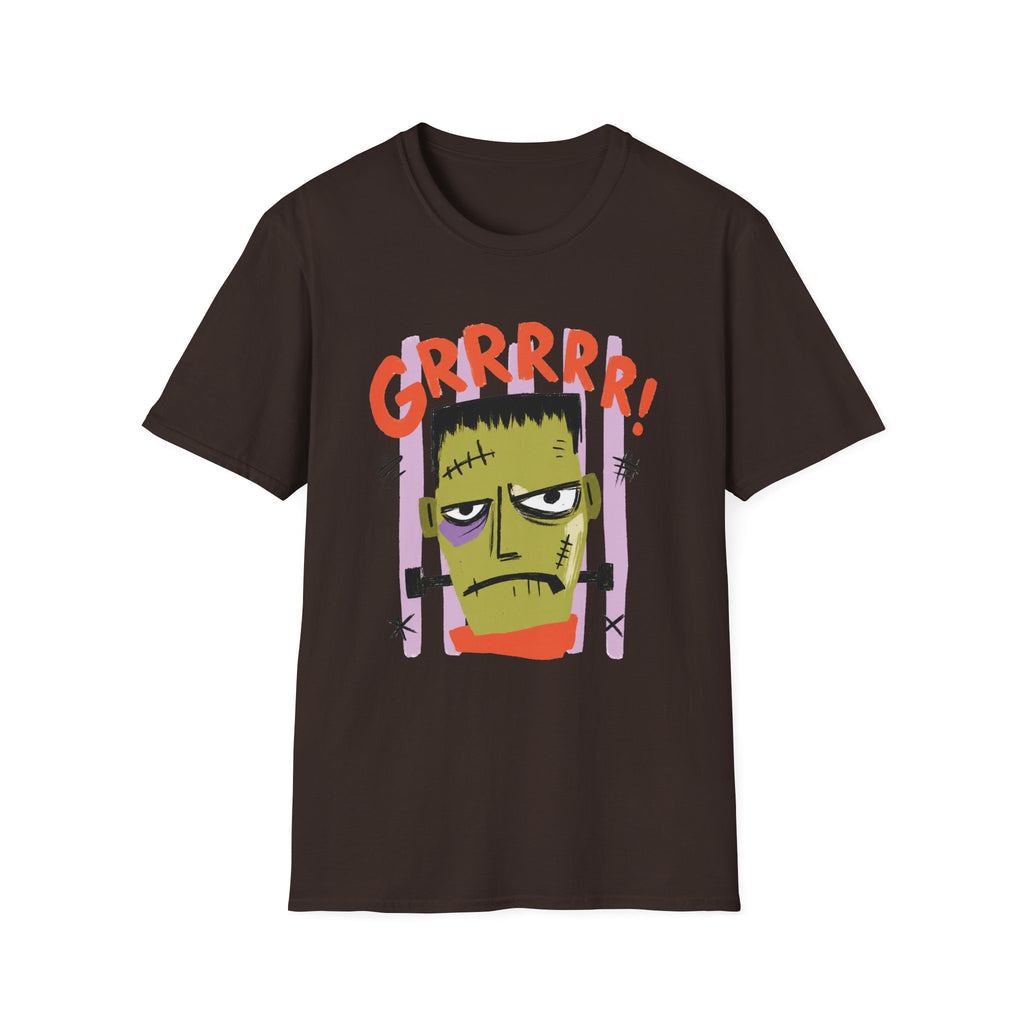 Striped Frank Staring T-Shirt