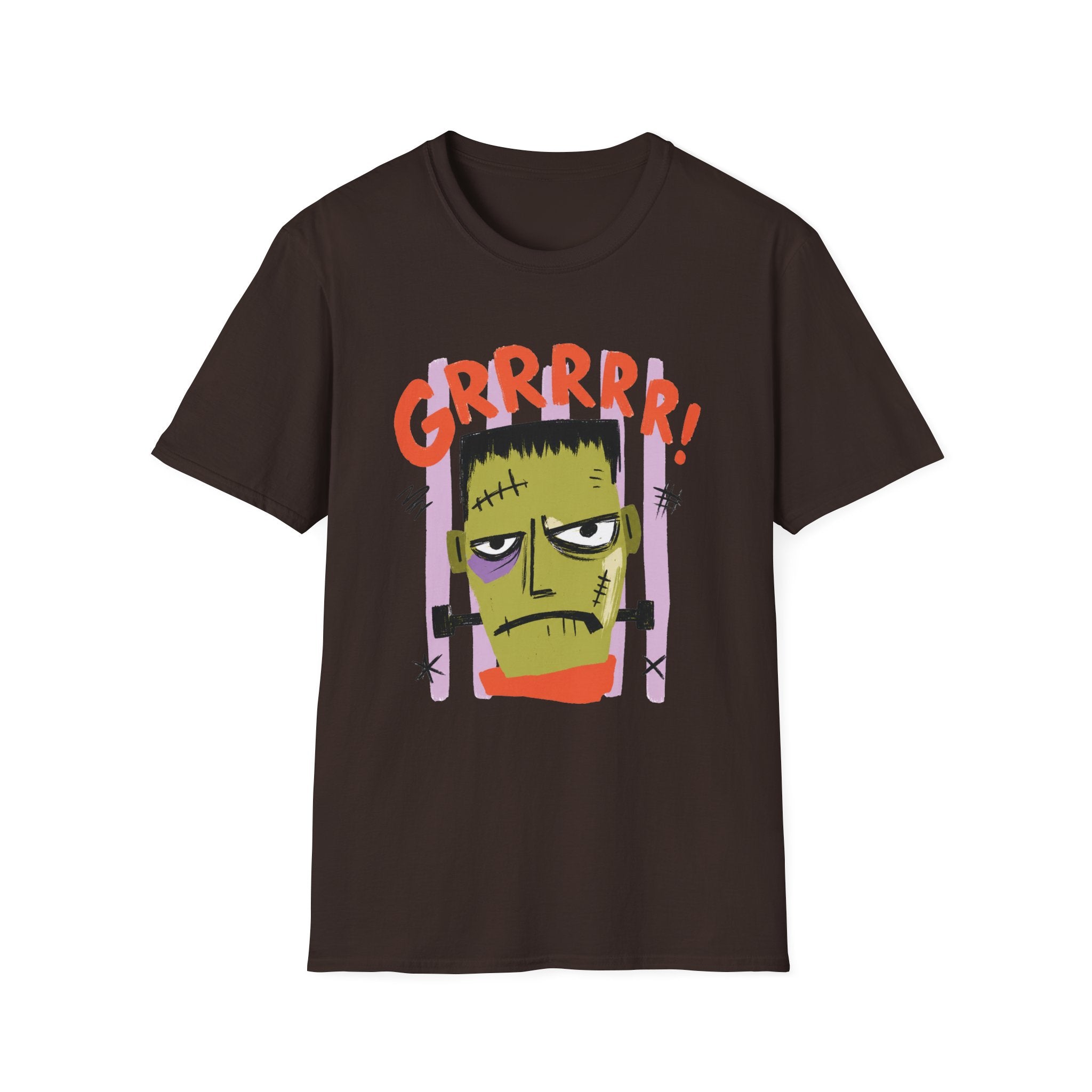 Striped Frank Staring T-Shirt