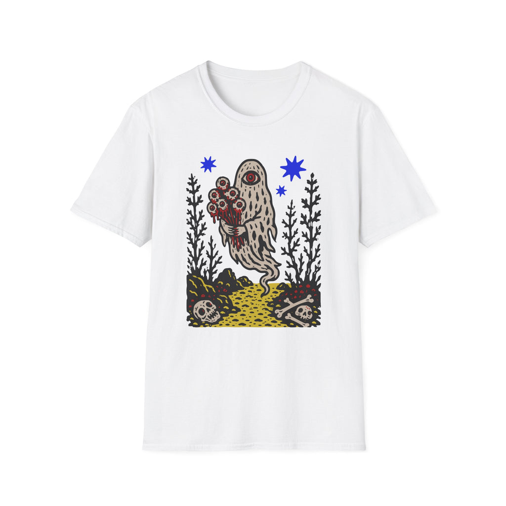 Linocut Ghost T-Shirt