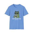 Caf-fiend Cat Frank T-Shirt