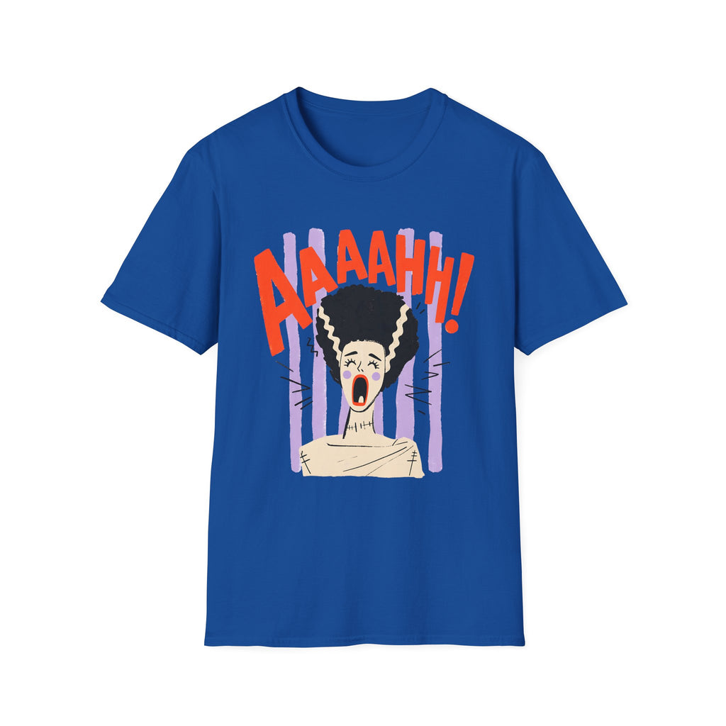 Striped Bride Screaming T-Shirt