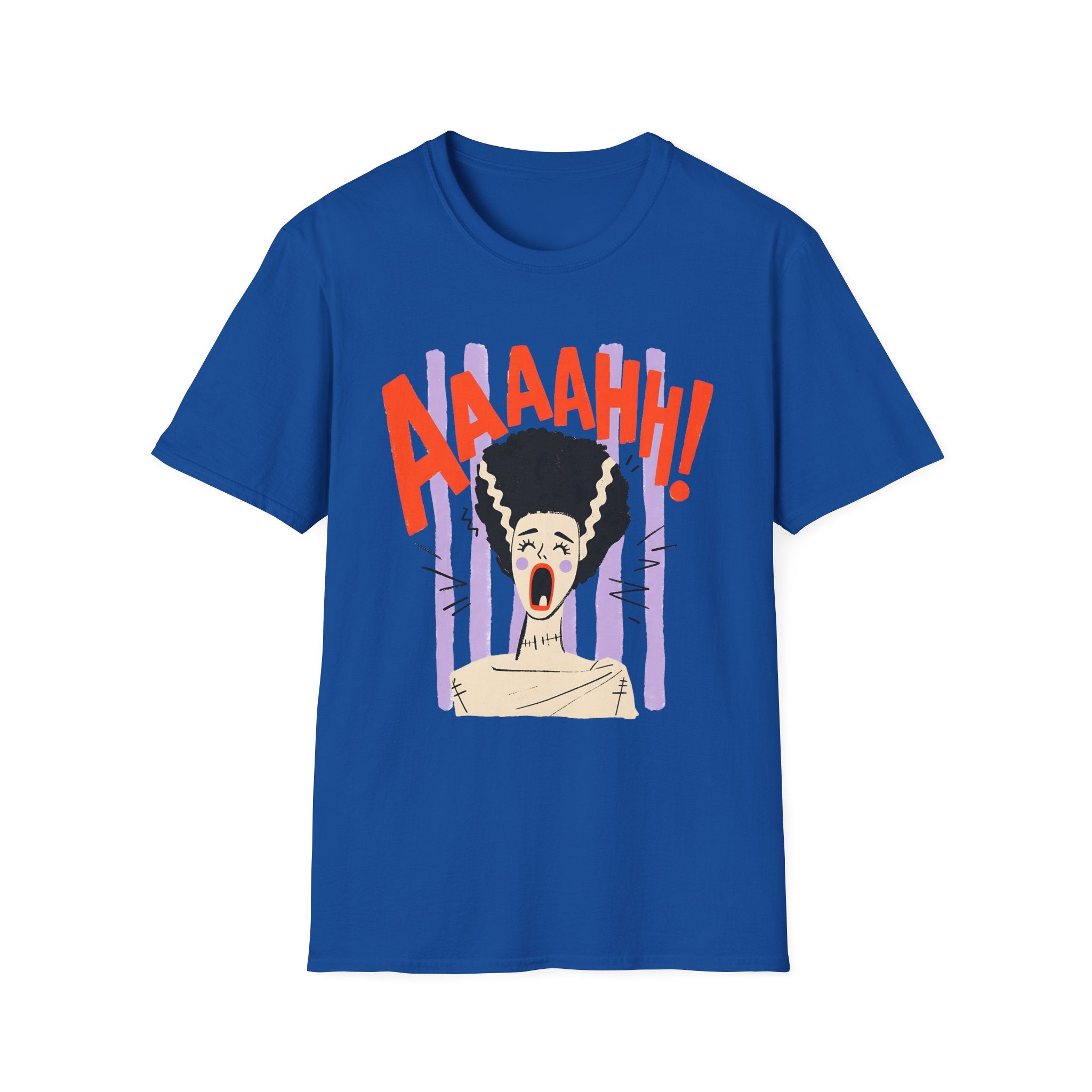 Striped Bride Screaming T-Shirt