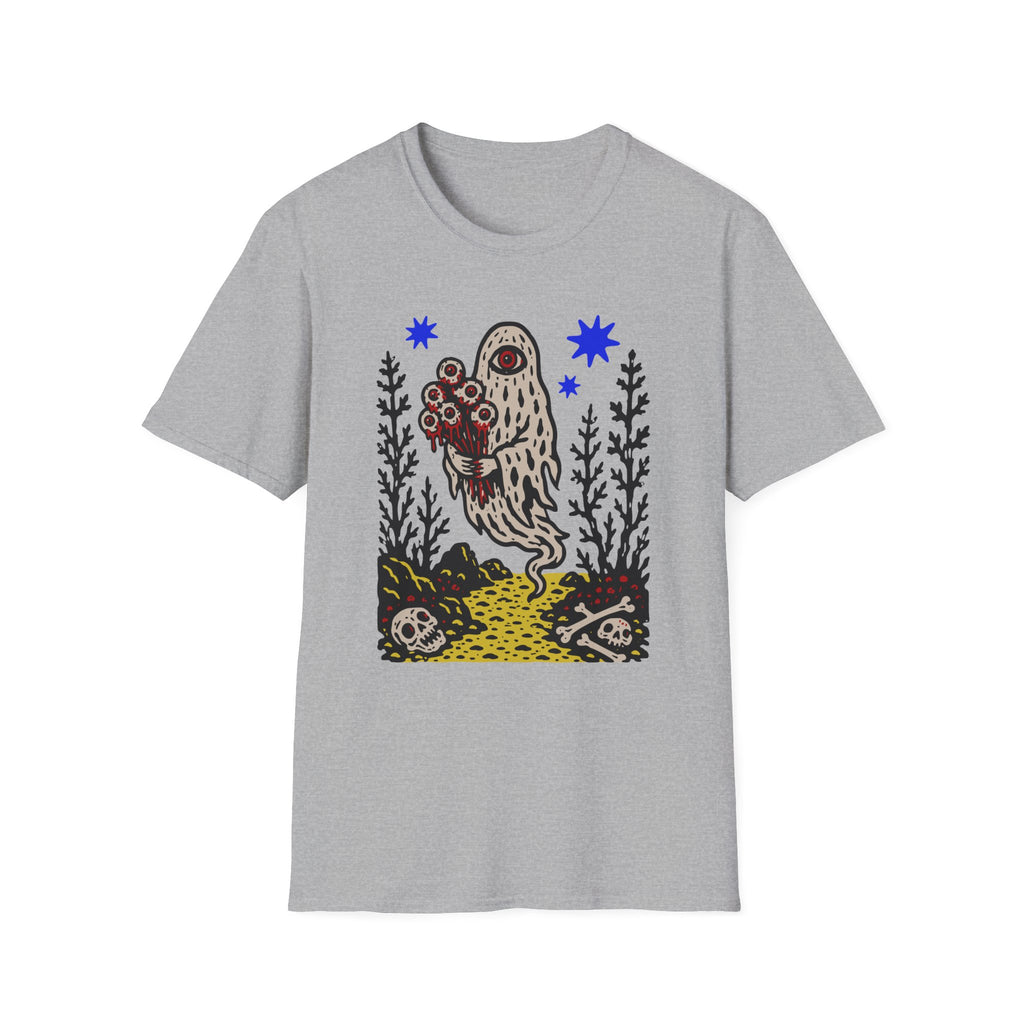Linocut Ghost T-Shirt