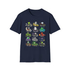 Busy Monster Town Doodle T-Shirt