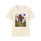 Linocut Pumpkin Devil T-Shirt