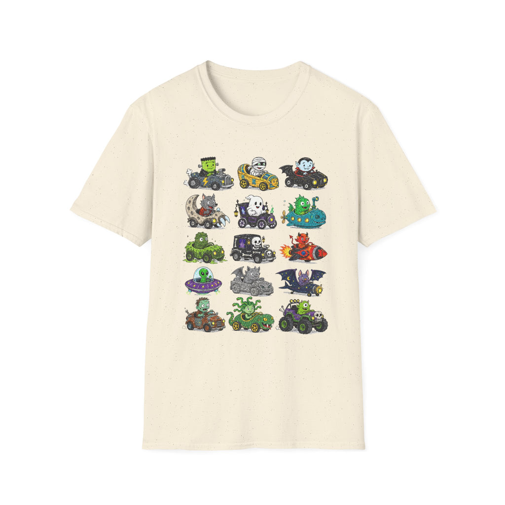 Busy Monster Town Doodle T-Shirt