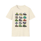 Busy Monster Town Doodle T-Shirt