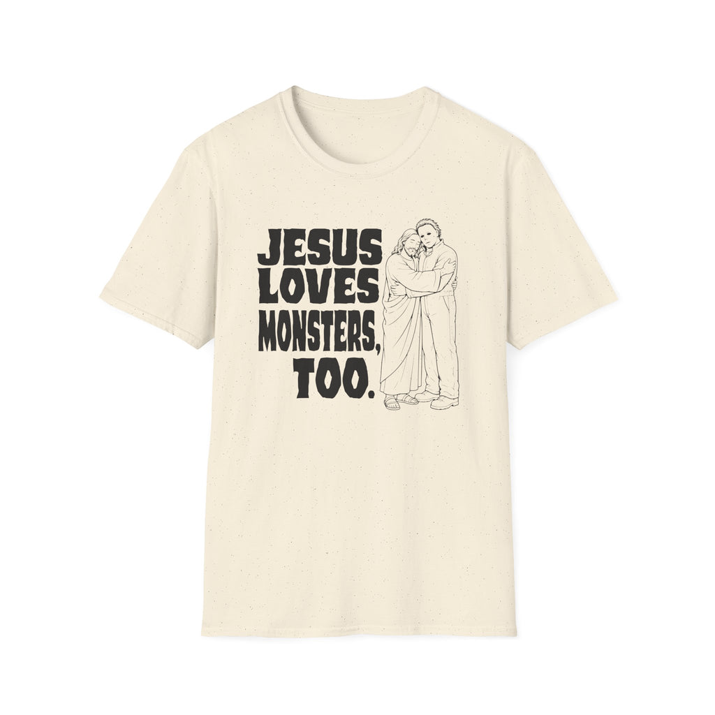 Jesus Loves Monsters 2 T-Shirt