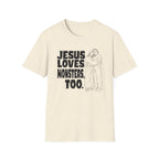 Jesus Loves Monsters 2 T-Shirt