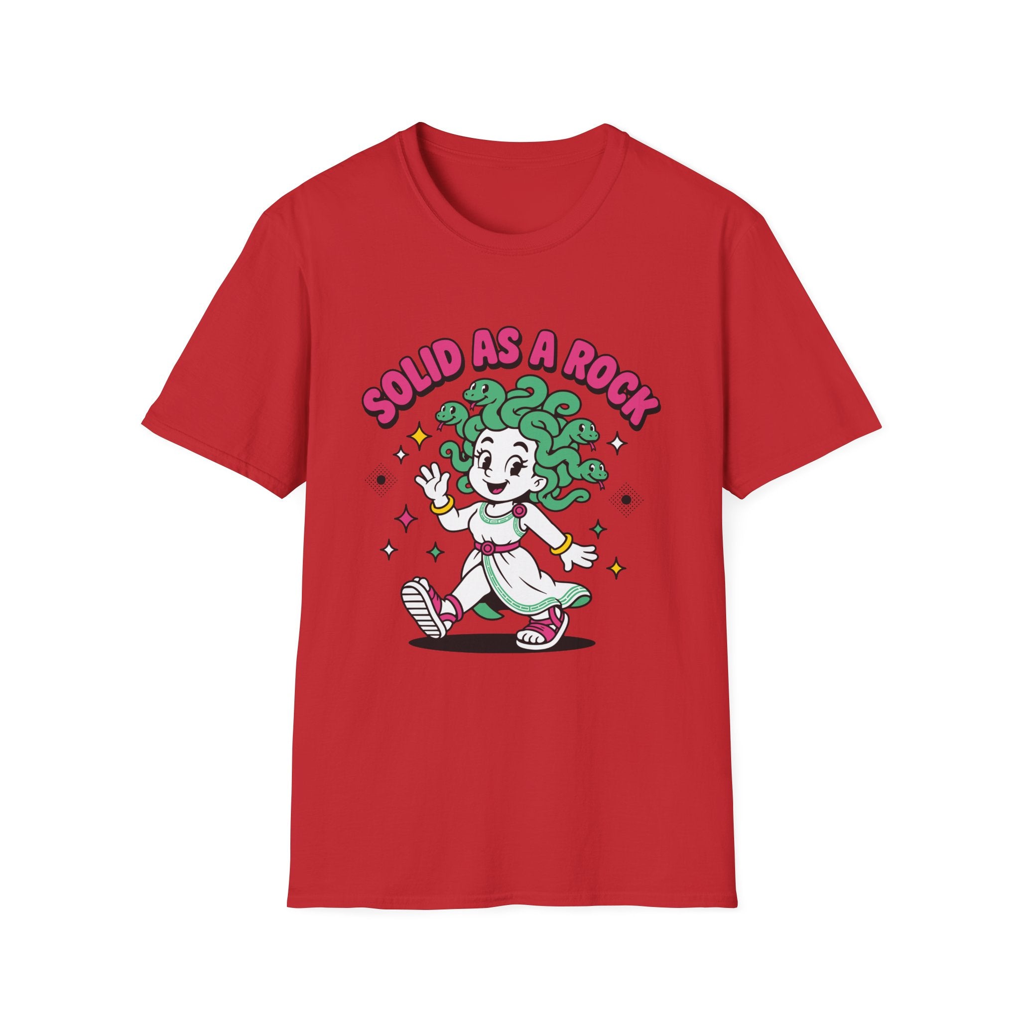 Cartoon Solid As A Rock T-Shirt