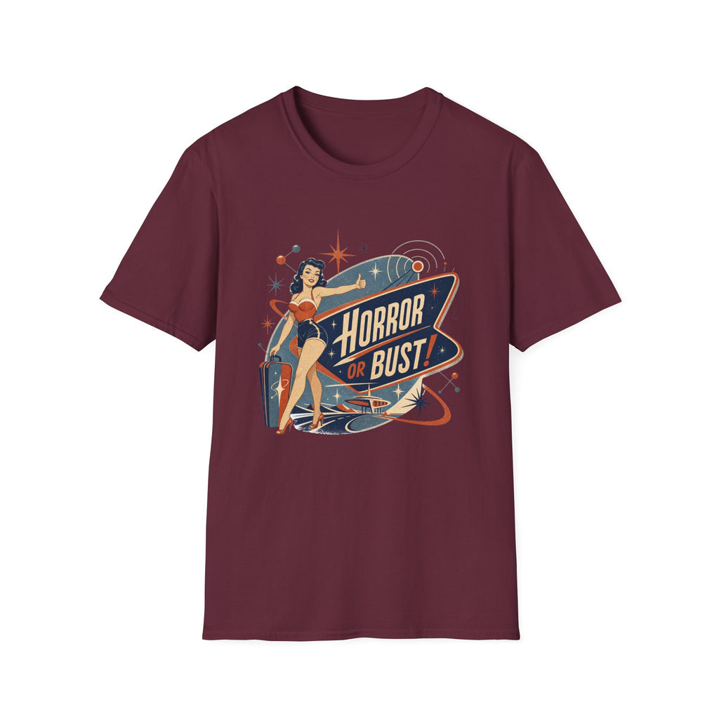 Horror Or Bust Hitchhiker T-Shirt