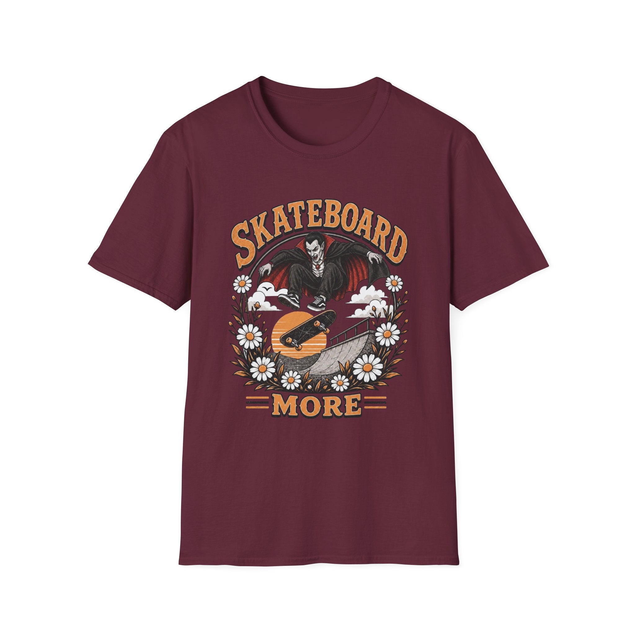 Skateboard More Dracula T-Shirt