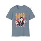 Striped Dracula Attack T-Shirt