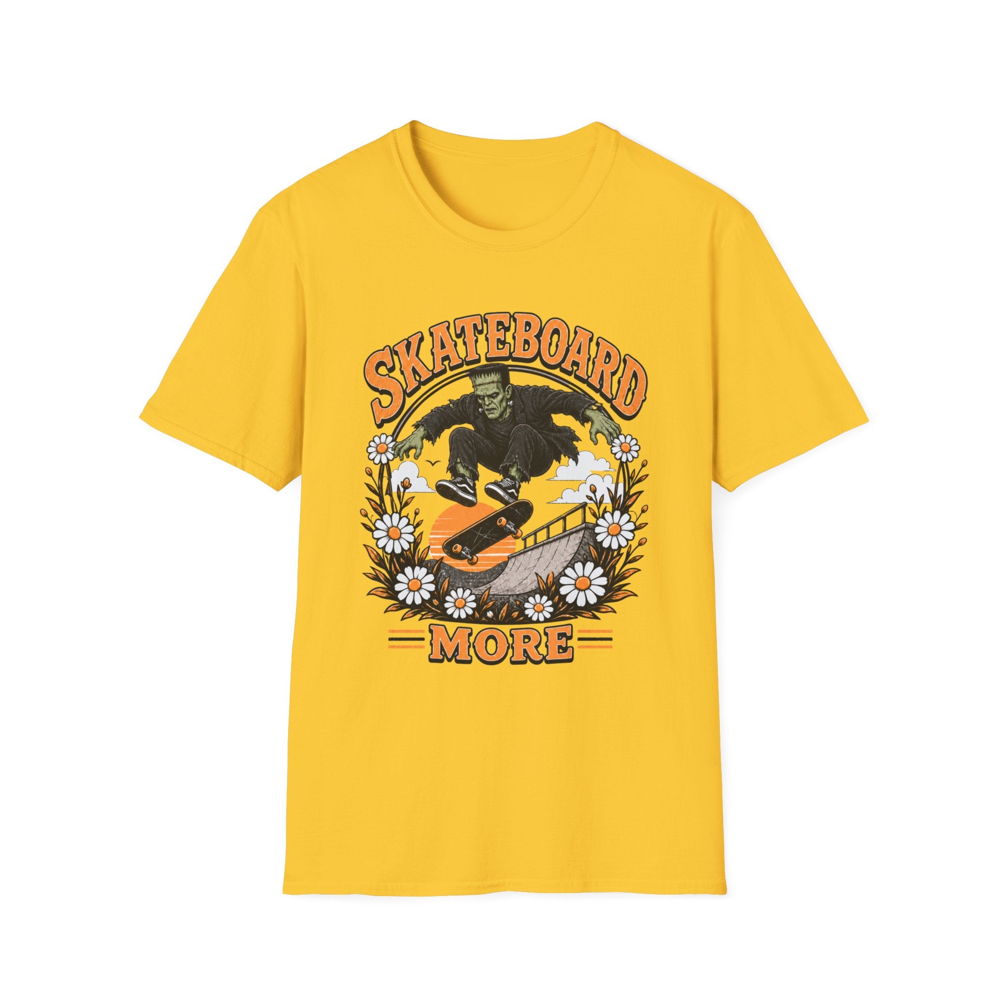 Skateboard More Frankenstein T-Shirt