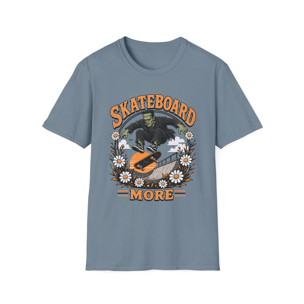 Skateboard More Frankenstein T-Shirt