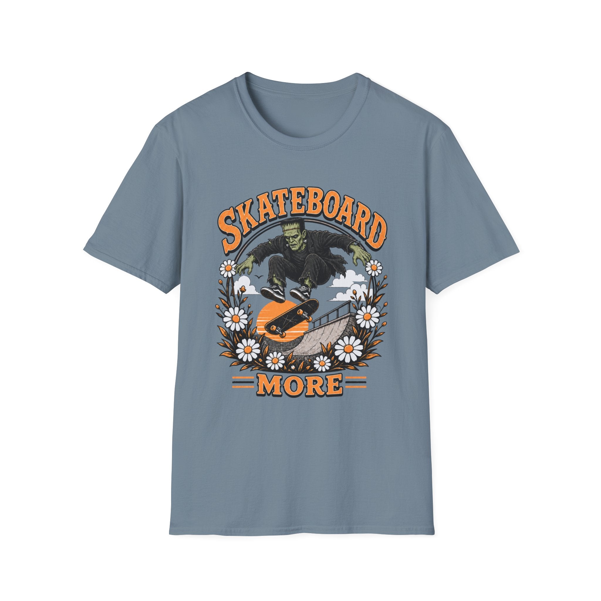 Skateboard More Frankenstein T-Shirt